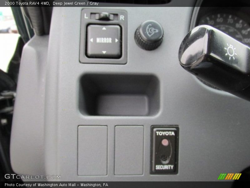 Deep Jewel Green / Gray 2000 Toyota RAV4 4WD