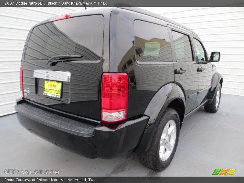 Black / Dark Khaki/Medium Khaki 2007 Dodge Nitro SLT