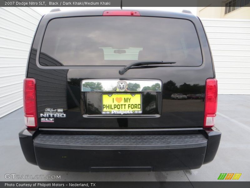 Black / Dark Khaki/Medium Khaki 2007 Dodge Nitro SLT