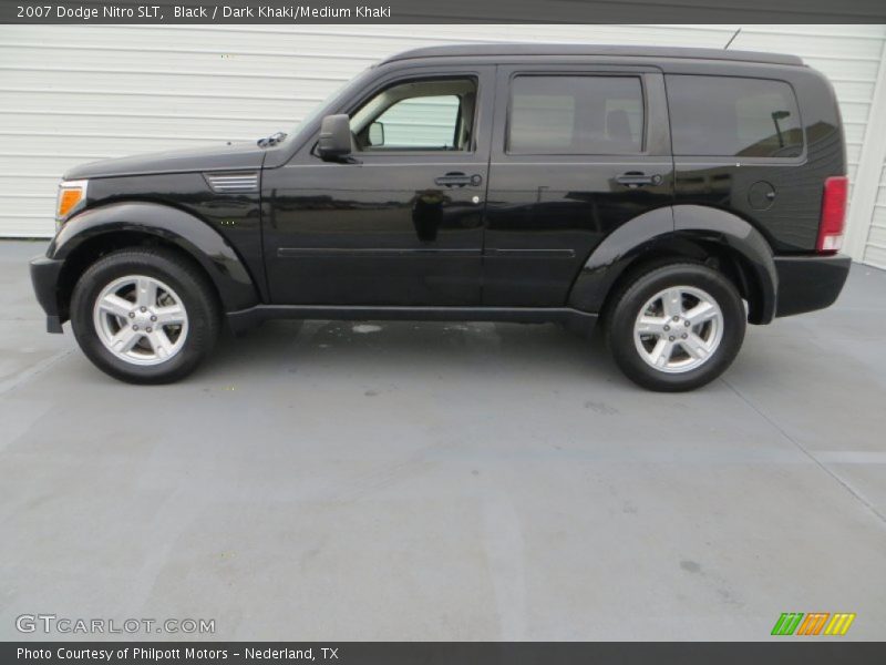 Black / Dark Khaki/Medium Khaki 2007 Dodge Nitro SLT