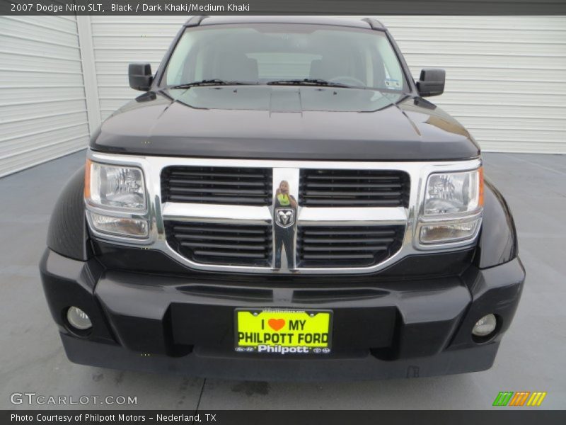 Black / Dark Khaki/Medium Khaki 2007 Dodge Nitro SLT