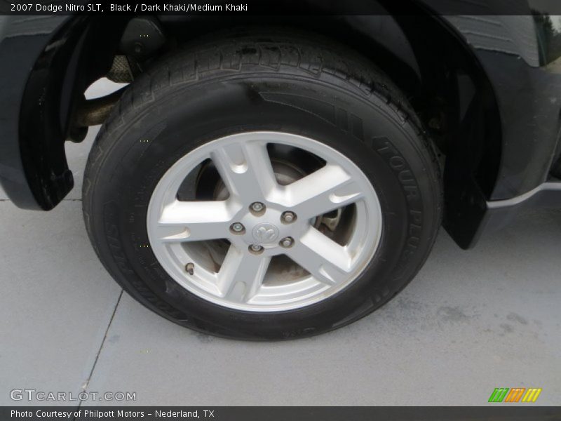 Black / Dark Khaki/Medium Khaki 2007 Dodge Nitro SLT