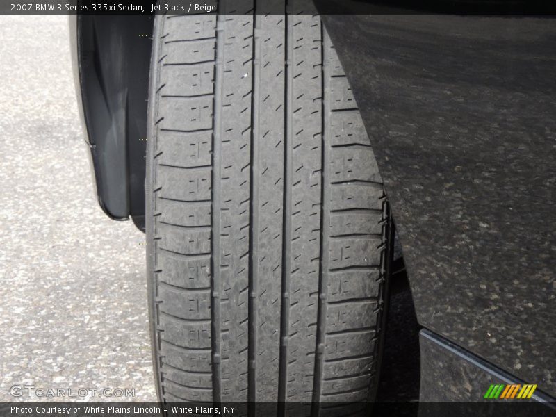 Jet Black / Beige 2007 BMW 3 Series 335xi Sedan