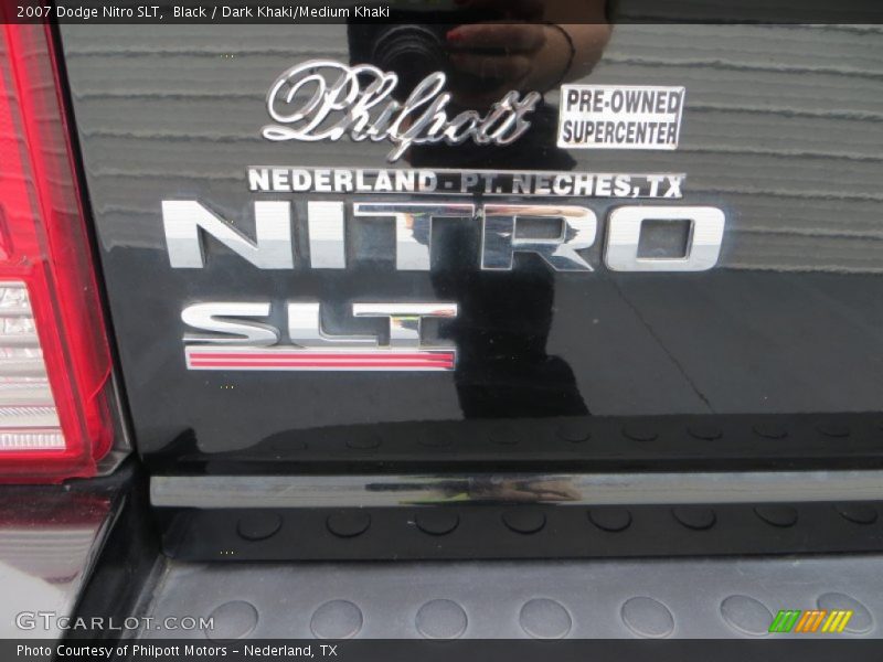 Black / Dark Khaki/Medium Khaki 2007 Dodge Nitro SLT