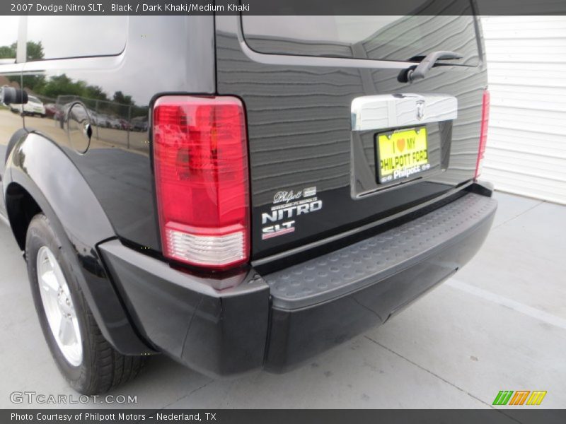 Black / Dark Khaki/Medium Khaki 2007 Dodge Nitro SLT