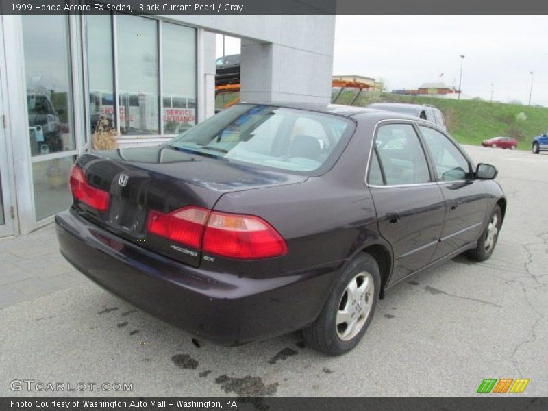 Black Currant Pearl / Gray 1999 Honda Accord EX Sedan