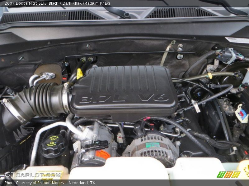 Black / Dark Khaki/Medium Khaki 2007 Dodge Nitro SLT