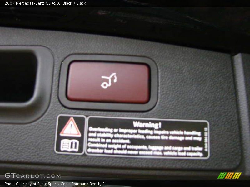 Black / Black 2007 Mercedes-Benz GL 450
