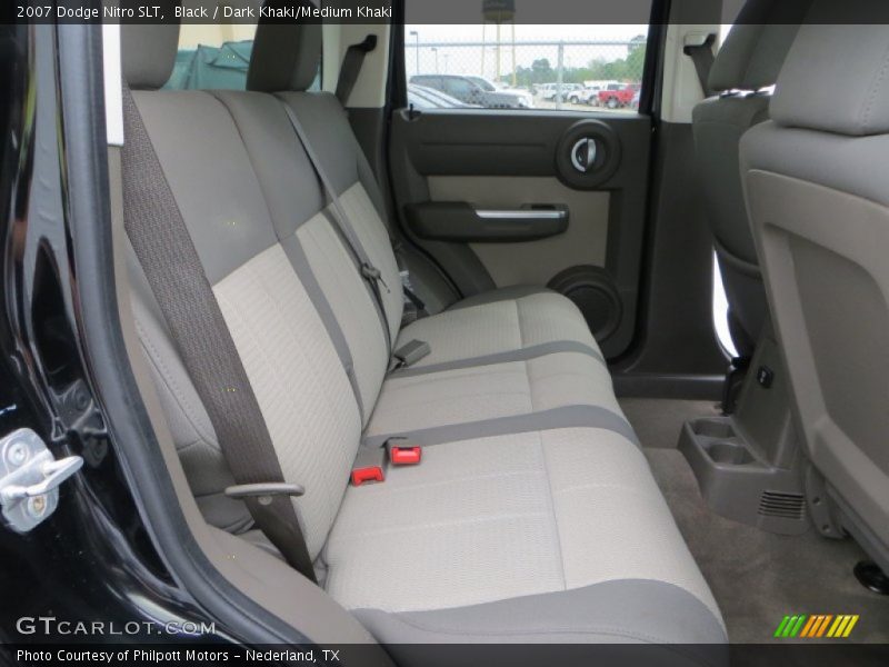 Black / Dark Khaki/Medium Khaki 2007 Dodge Nitro SLT