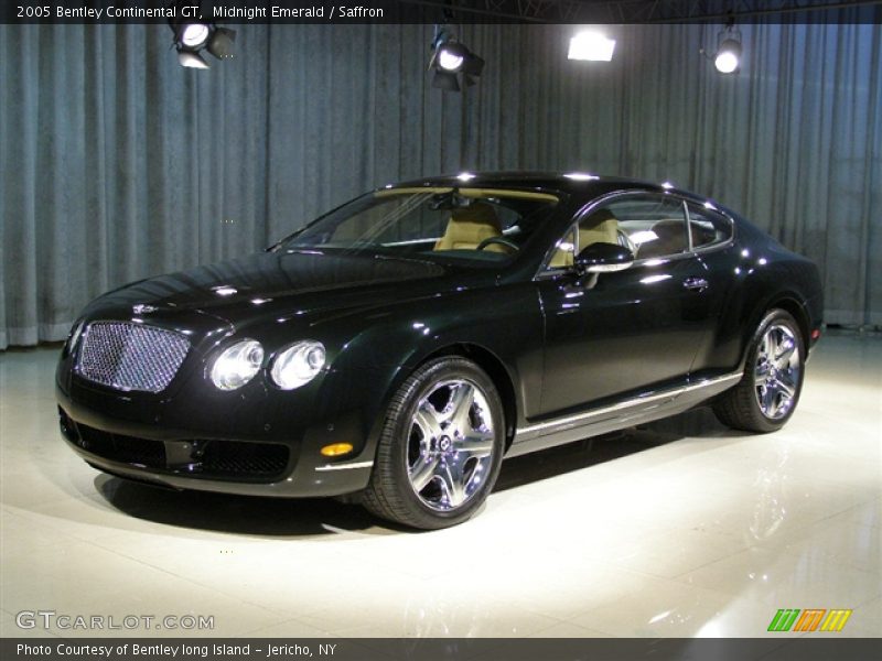 Midnight Emerald / Saffron 2005 Bentley Continental GT