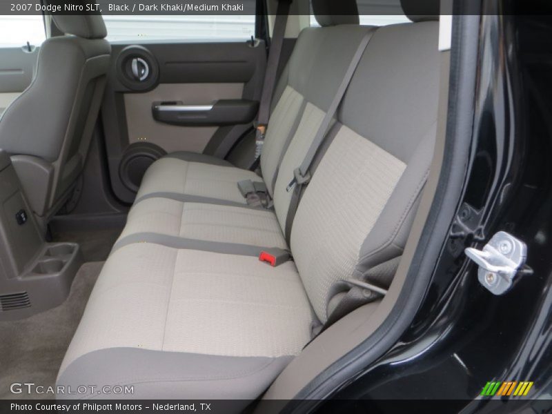 Black / Dark Khaki/Medium Khaki 2007 Dodge Nitro SLT
