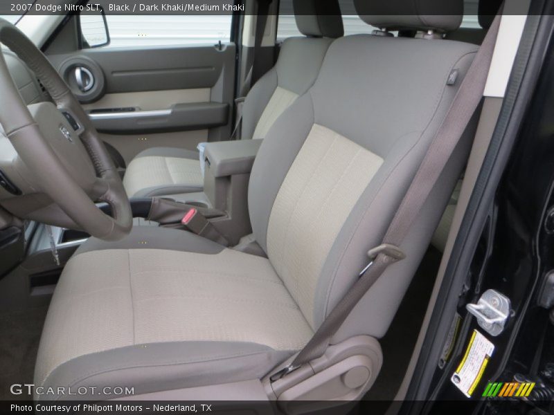 Black / Dark Khaki/Medium Khaki 2007 Dodge Nitro SLT