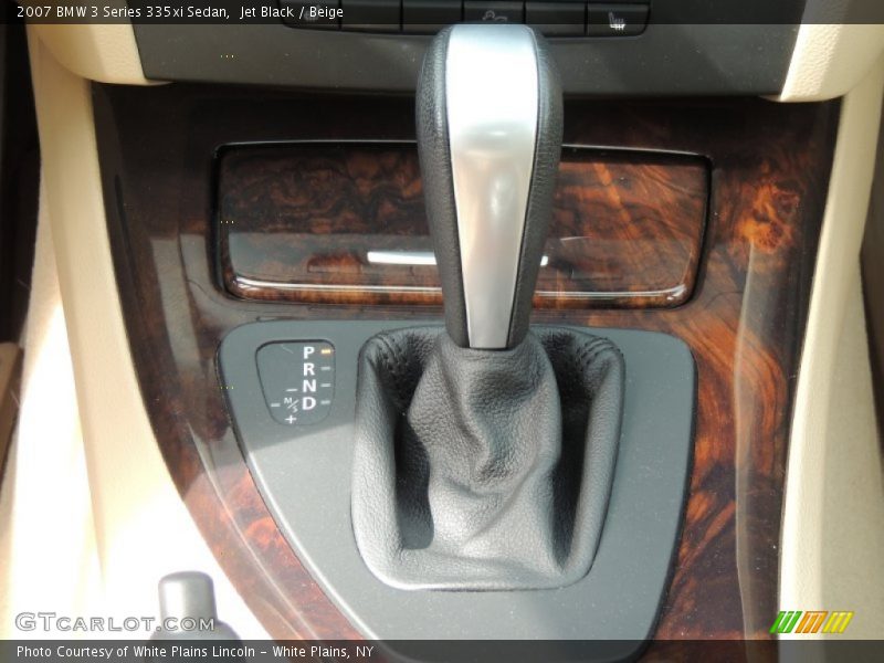 Jet Black / Beige 2007 BMW 3 Series 335xi Sedan