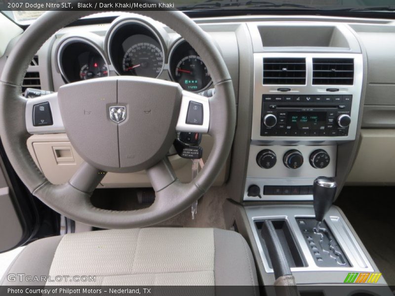 Black / Dark Khaki/Medium Khaki 2007 Dodge Nitro SLT