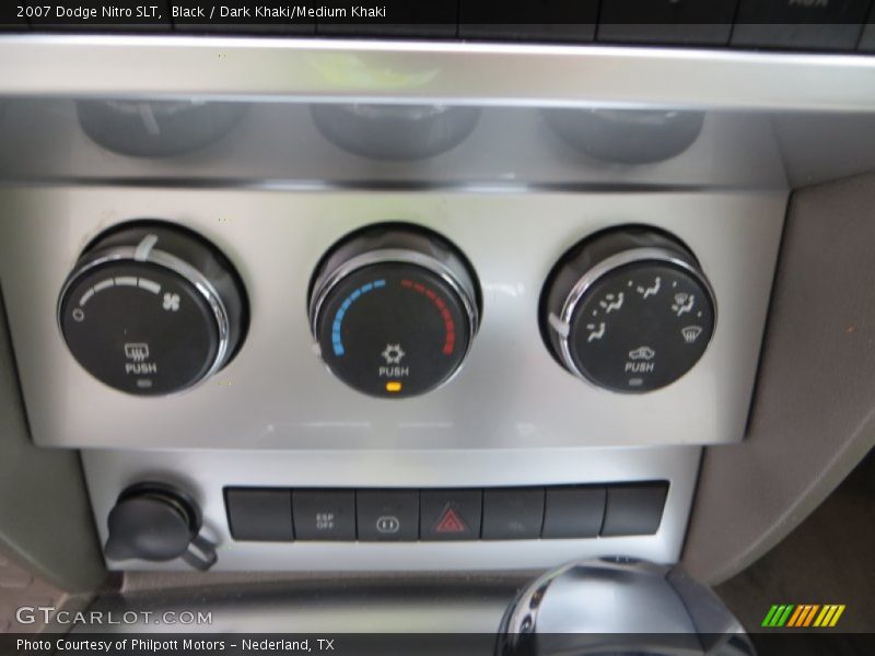 Black / Dark Khaki/Medium Khaki 2007 Dodge Nitro SLT