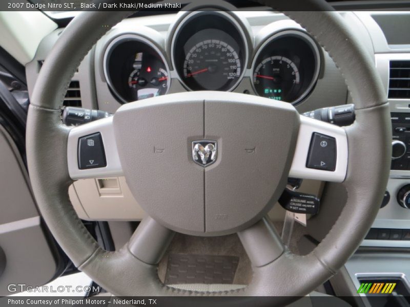 Black / Dark Khaki/Medium Khaki 2007 Dodge Nitro SLT