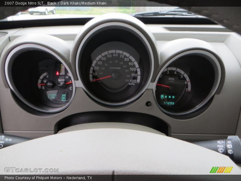 Black / Dark Khaki/Medium Khaki 2007 Dodge Nitro SLT