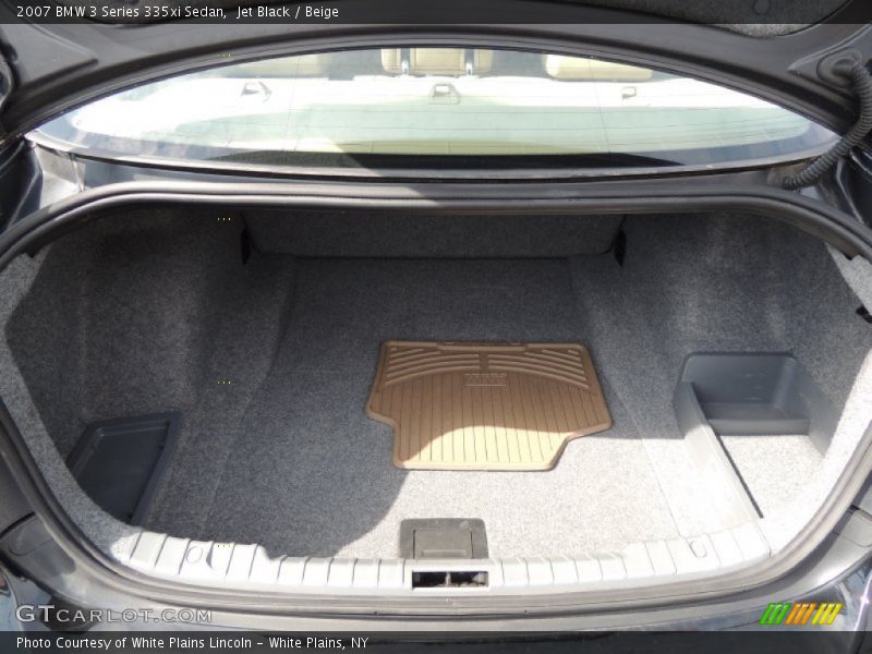 Jet Black / Beige 2007 BMW 3 Series 335xi Sedan