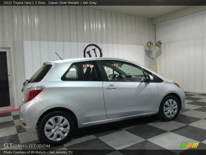 Classic Silver Metallic / Ash Gray 2012 Toyota Yaris L 3 Door