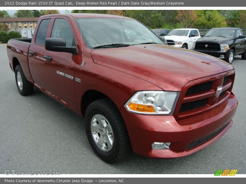 Front 3/4 View of 2012 Ram 1500 ST Quad Cab