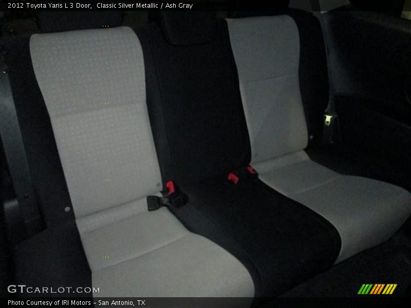 Classic Silver Metallic / Ash Gray 2012 Toyota Yaris L 3 Door
