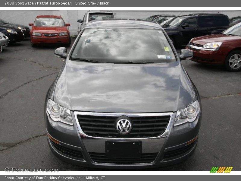 United Gray / Black 2008 Volkswagen Passat Turbo Sedan