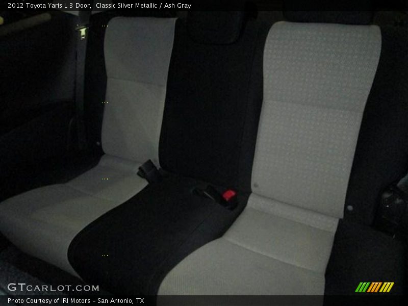Classic Silver Metallic / Ash Gray 2012 Toyota Yaris L 3 Door