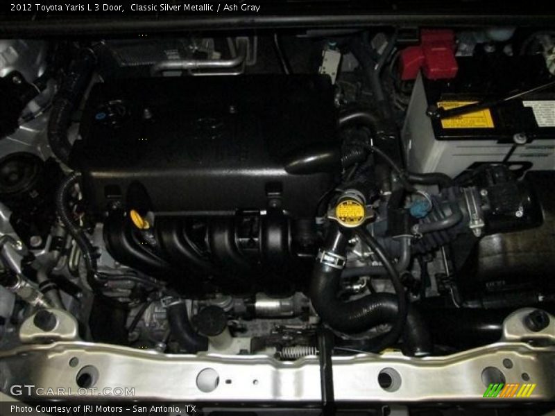 Classic Silver Metallic / Ash Gray 2012 Toyota Yaris L 3 Door