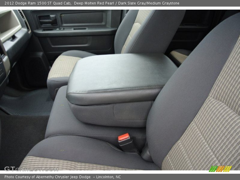 Deep Molten Red Pearl / Dark Slate Gray/Medium Graystone 2012 Dodge Ram 1500 ST Quad Cab