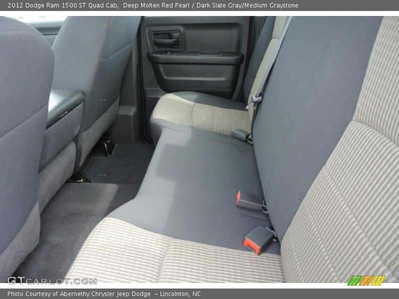 Deep Molten Red Pearl / Dark Slate Gray/Medium Graystone 2012 Dodge Ram 1500 ST Quad Cab
