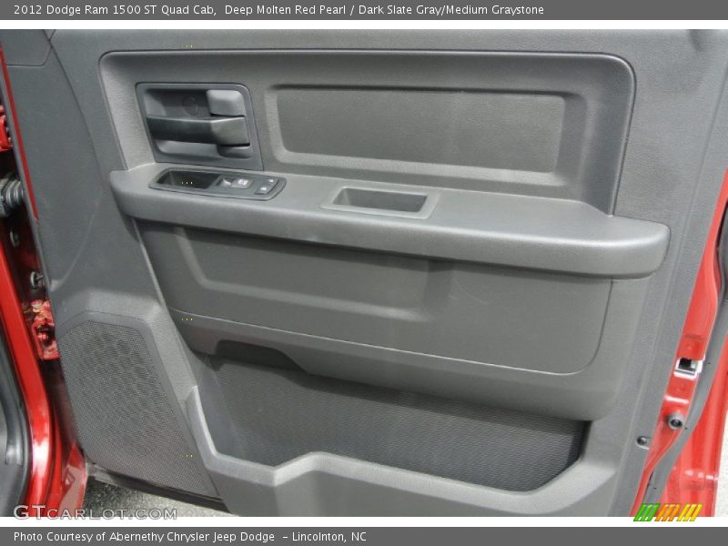 Deep Molten Red Pearl / Dark Slate Gray/Medium Graystone 2012 Dodge Ram 1500 ST Quad Cab