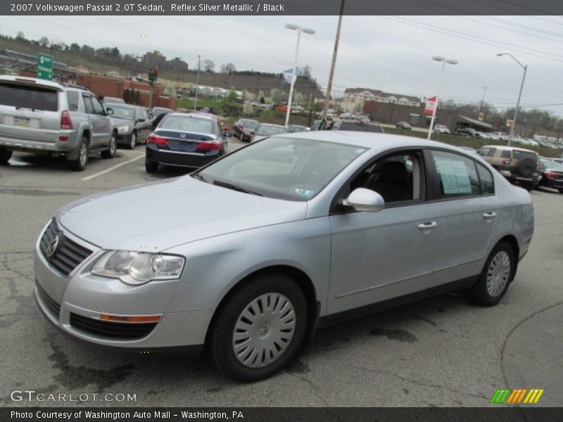 Reflex Silver Metallic / Black 2007 Volkswagen Passat 2.0T Sedan