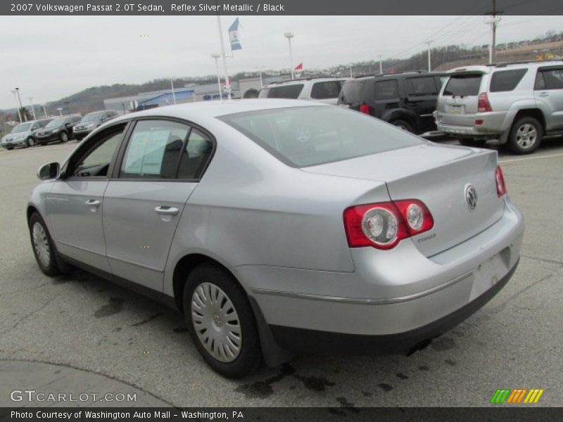 Reflex Silver Metallic / Black 2007 Volkswagen Passat 2.0T Sedan