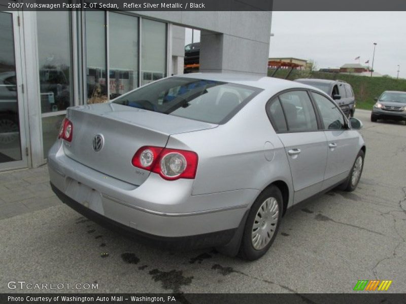 Reflex Silver Metallic / Black 2007 Volkswagen Passat 2.0T Sedan