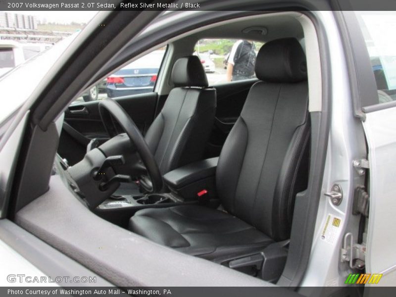 Reflex Silver Metallic / Black 2007 Volkswagen Passat 2.0T Sedan
