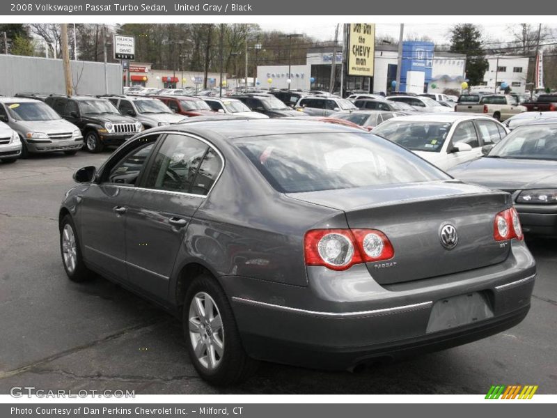 United Gray / Black 2008 Volkswagen Passat Turbo Sedan