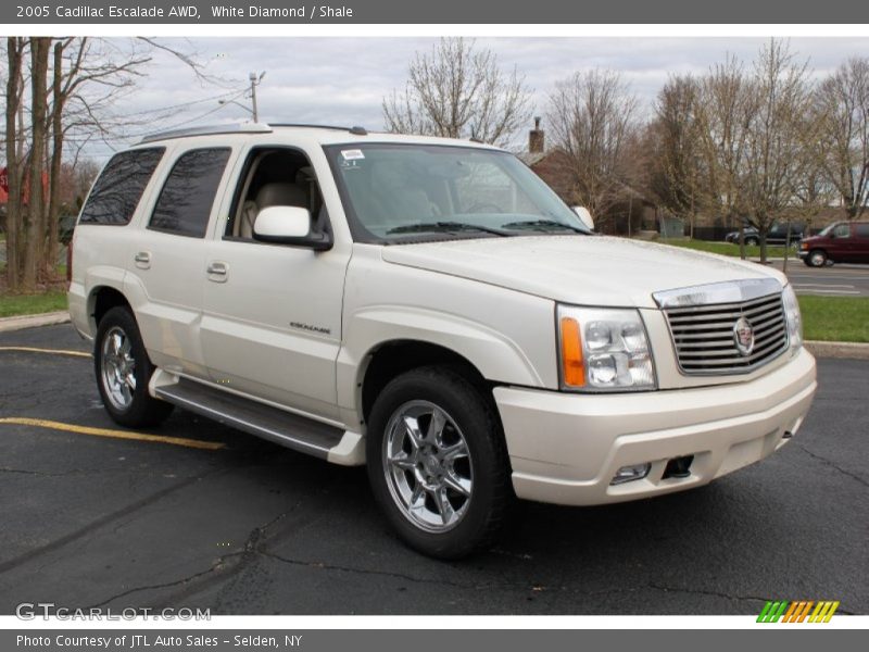 White Diamond / Shale 2005 Cadillac Escalade AWD