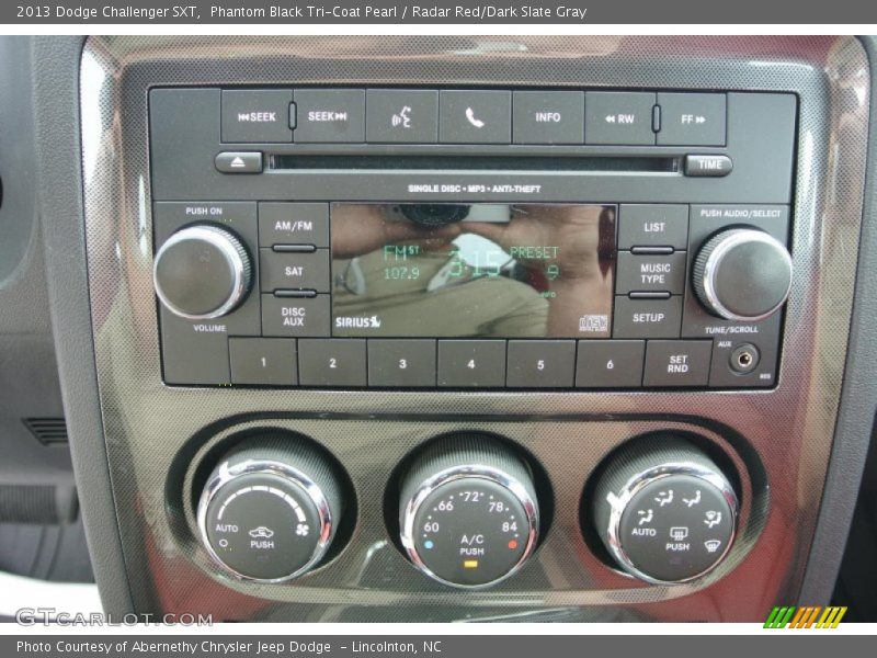Controls of 2013 Challenger SXT