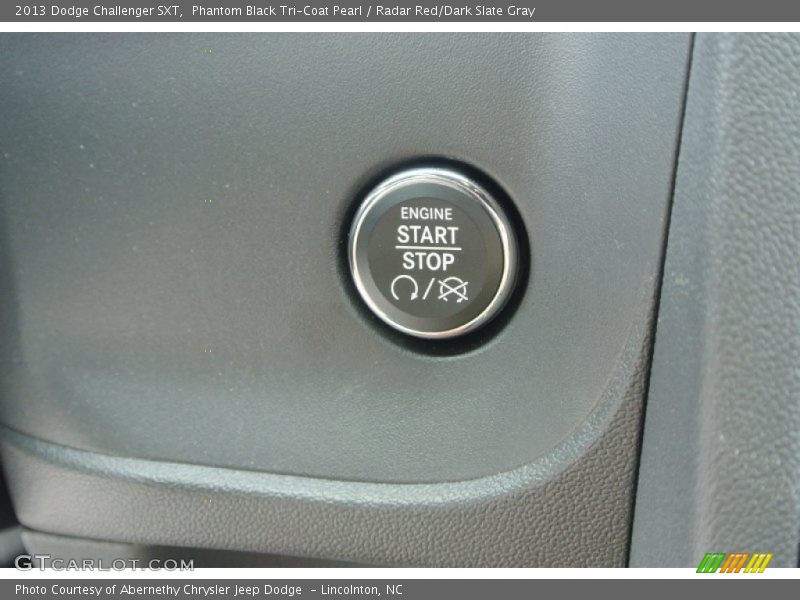 Controls of 2013 Challenger SXT