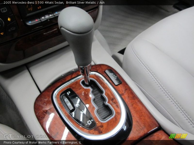 Brilliant Silver Metallic / Ash 2005 Mercedes-Benz S 500 4Matic Sedan