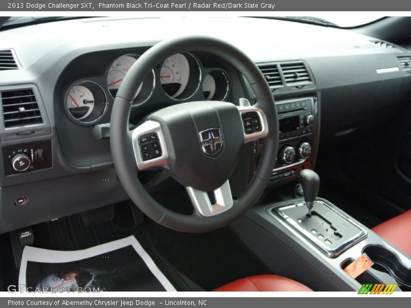 Dashboard of 2013 Challenger SXT