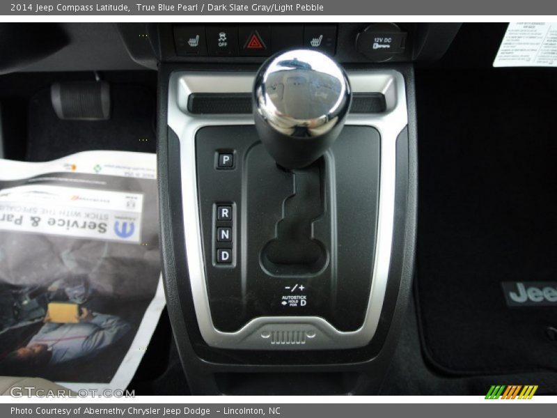  2014 Compass Latitude 6 Speed Automatic Shifter