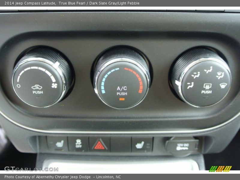 Controls of 2014 Compass Latitude