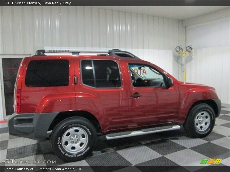 Lava Red / Gray 2011 Nissan Xterra S