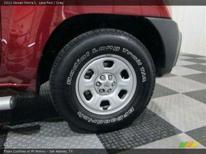 Lava Red / Gray 2011 Nissan Xterra S