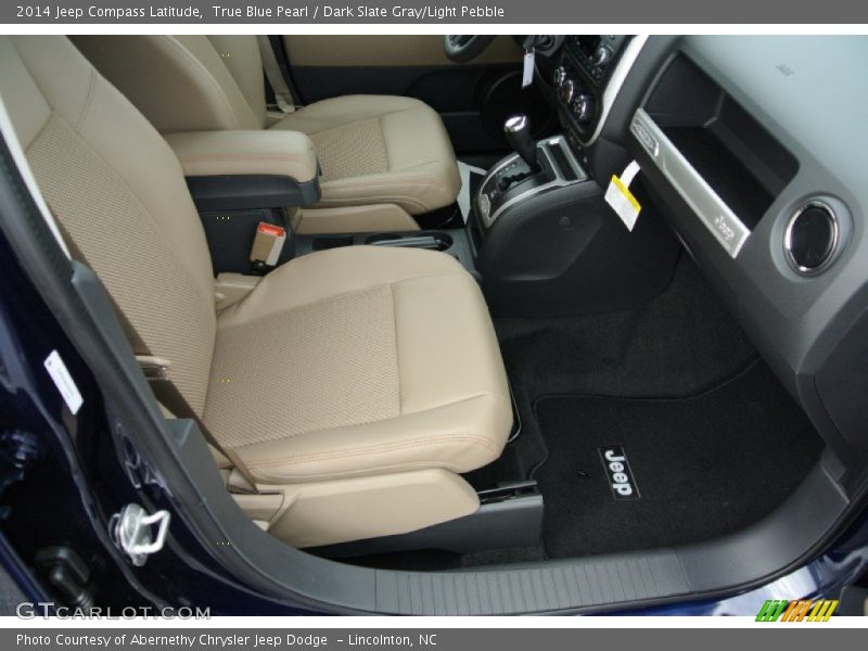 True Blue Pearl / Dark Slate Gray/Light Pebble 2014 Jeep Compass Latitude