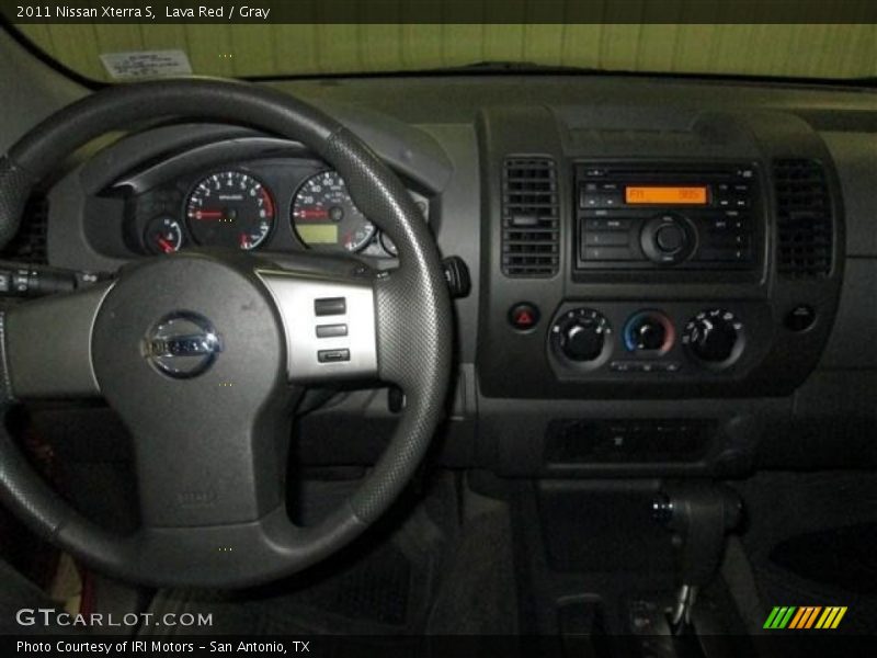 Lava Red / Gray 2011 Nissan Xterra S