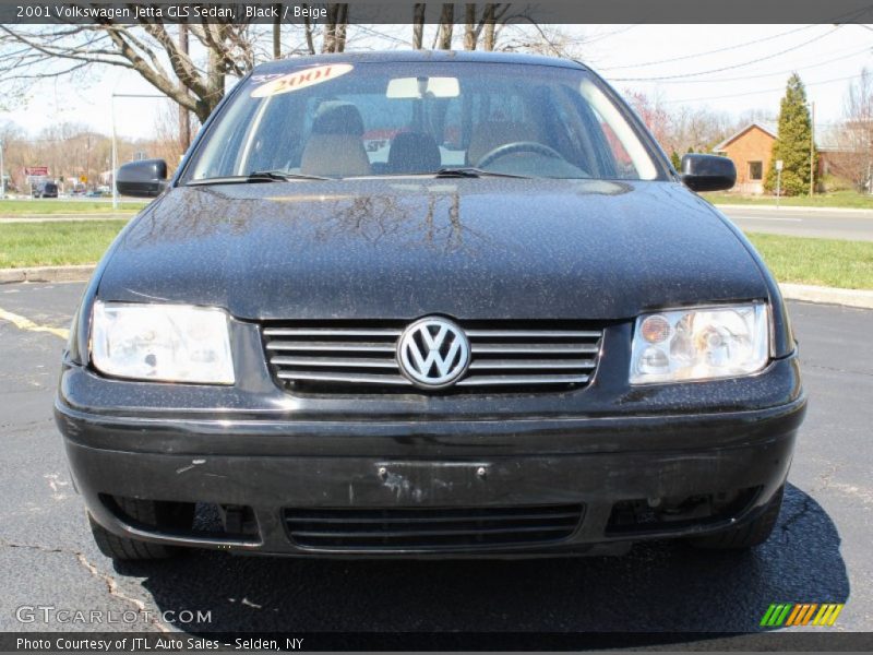 Black / Beige 2001 Volkswagen Jetta GLS Sedan