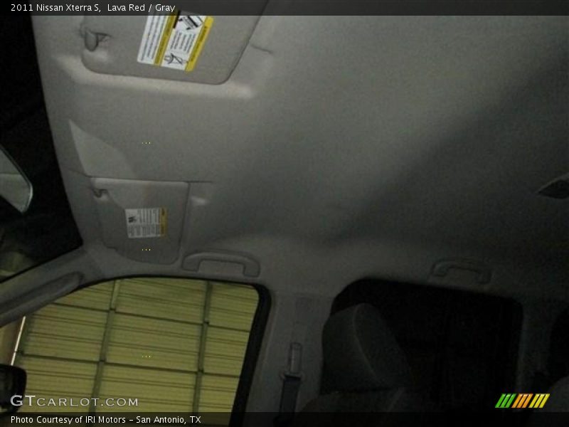 Lava Red / Gray 2011 Nissan Xterra S