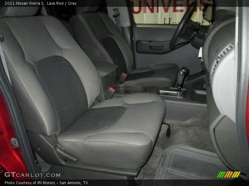 Lava Red / Gray 2011 Nissan Xterra S